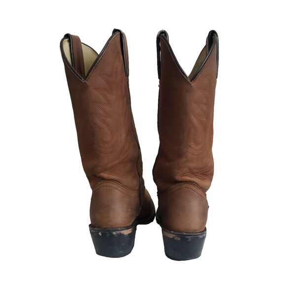 DURANGO Brown Leather Boots Lady Rebel Women's Size 5M Rodeo Cowboy - Picture 7 of 11